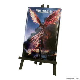 FINAL FANTASY XVI Metal Plate with Easel - JOSHUA & PHOENIX