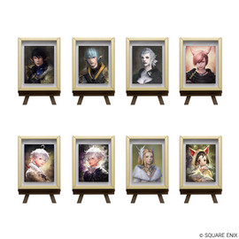 FINAL FANTASY XIV Framed Portrait Magnets Vol. 1 (display)
