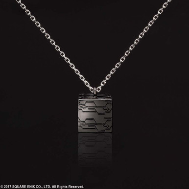 NieR Automata シルバーネックレス ブラックボックス NIER:AUTOMATA SILVER NECKLACE - BLACK BOX | SQUARE ENIX Store