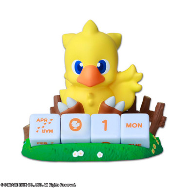 チョコボ フィギュア型カレンダー FINAL FANTASY PERPETUAL CALENDAR - CHOCOBO | SQUARE ENIX Store