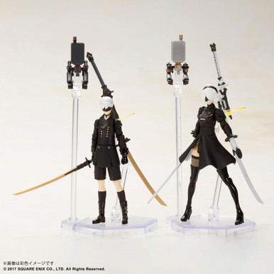 NieR:Automata BRING ARTS 2B•9S•A2 未開封品 NIER:AUTOMATA PLASTIC MODEL KIT - 2B & 9S | SQUARE ENIX Store