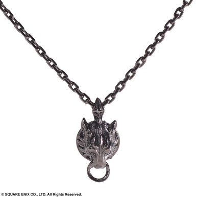 その他 FFVII ADVENT CHILDLEN NECTIE-CLOUDY WOLF FINAL FANTASY VII ADVENT CHILDREN SILVER PENDANT - CLOUDY WOLF