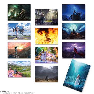 FINAL FANTASY VII REBIRTH Mini Clear Poster (display) | SQUARE FINAL FANTASY VII REBIRTH Mini Clear Poster (display) | SQUARE