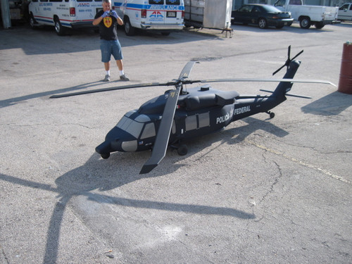 MEXICAN FED POLICE BLACKHAWK
