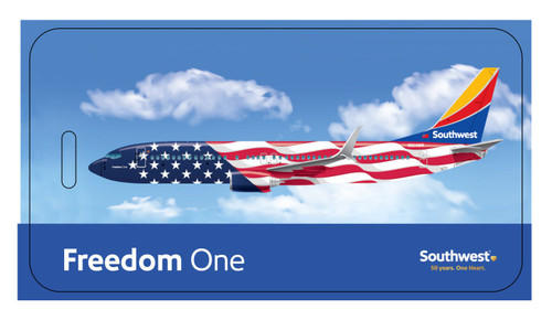 Southwest "Freedom One" Luggage Tag