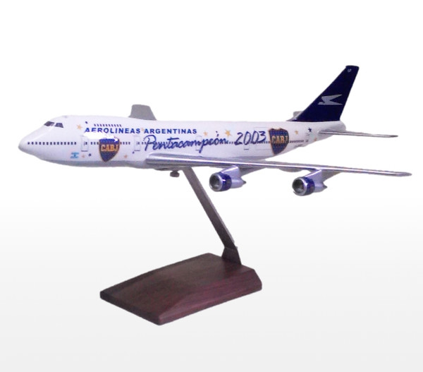 Aerolineas Argentinas B747-200 Football Special Edition