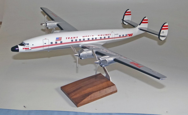 TWA L1649 Connie scale model