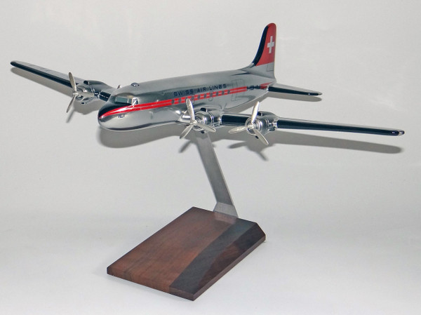 Swissair DC-4 Chrome