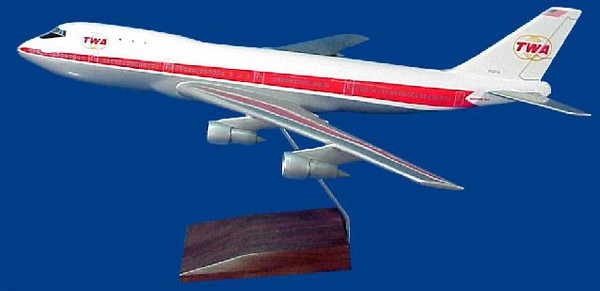 TWA B747-400