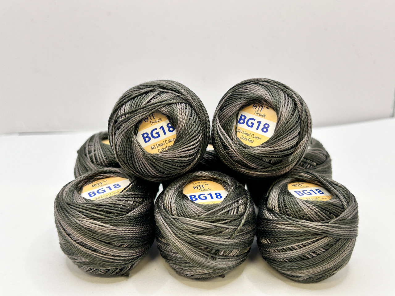 OTF Threads™️ #8 Pearl Cotton - BG18 Witch Black