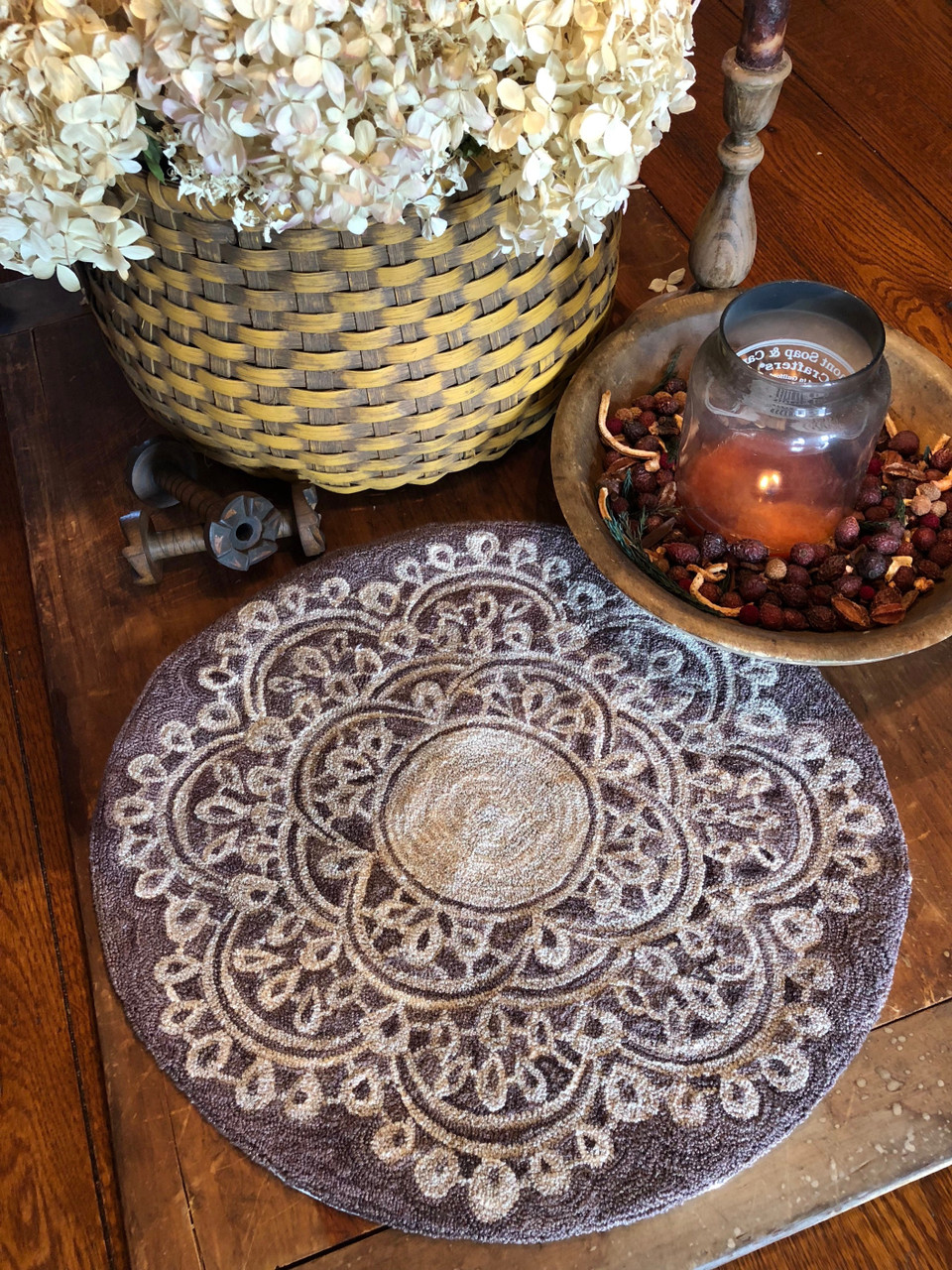 Grandmother's Lace Punch Needle Pattern or Kit