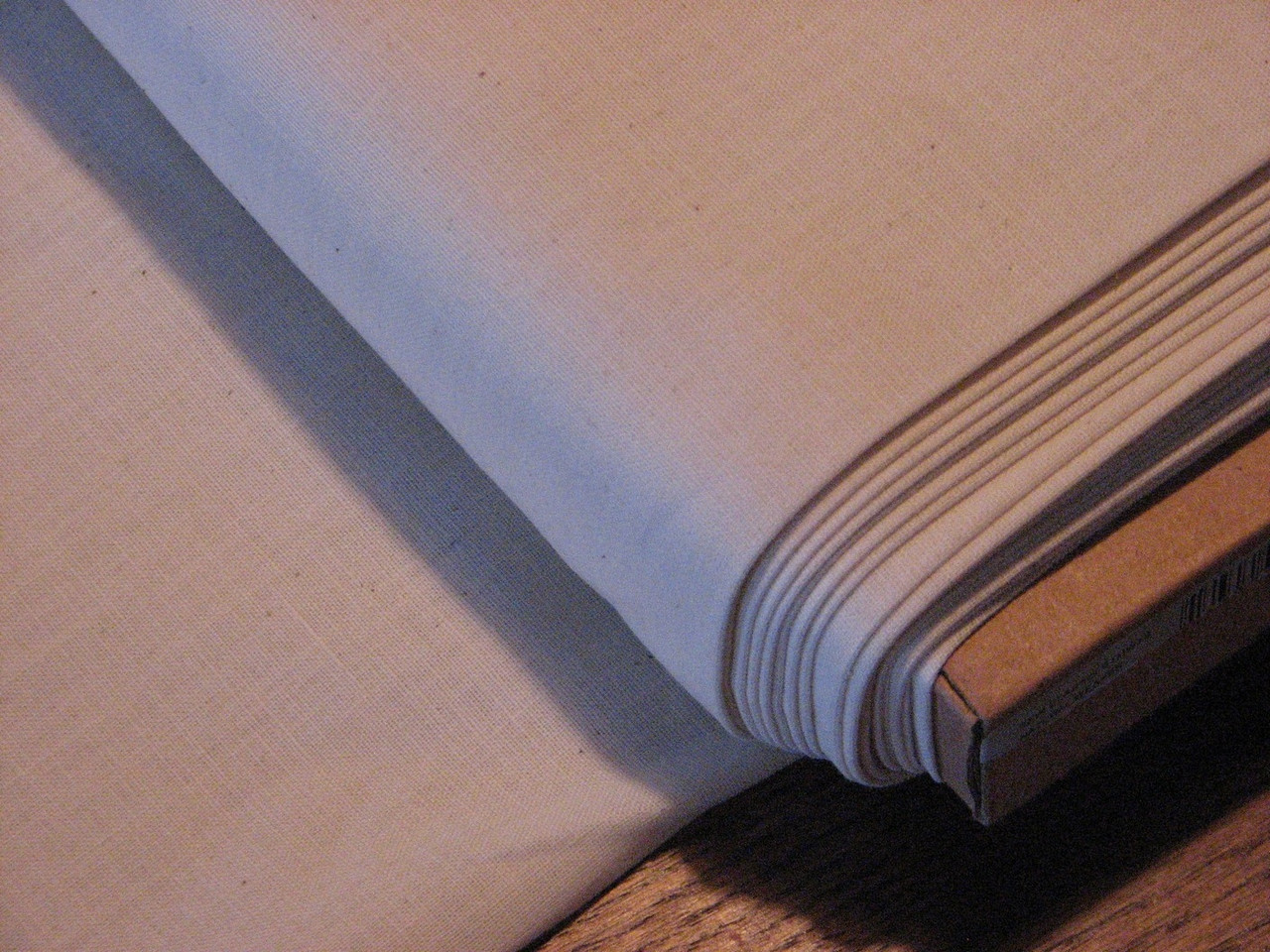 Linen punch needle fabric