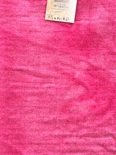 Pink Hand Dyed Wool