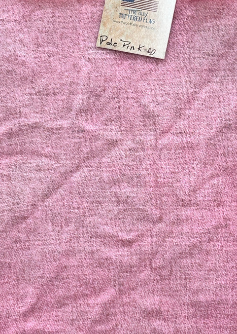 Faded Pink Hand Dyed Wool