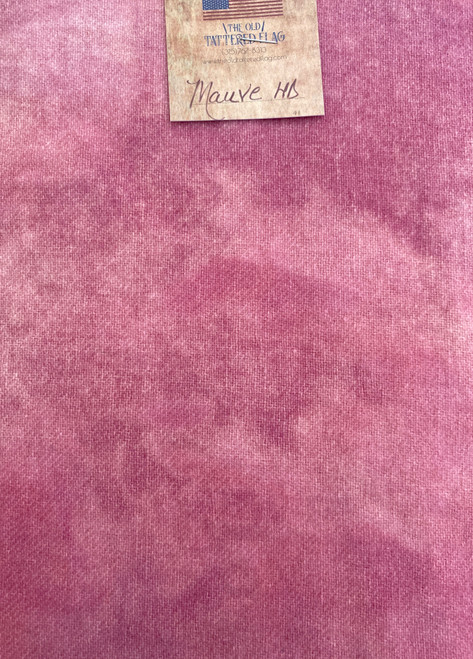 Mauve Hand Dyed Wool