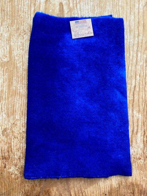 Patricia's Blue Hand Dyed Wool