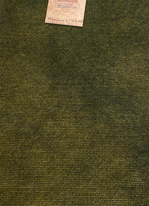 Meadow Green Texture Hand Dyed Wool