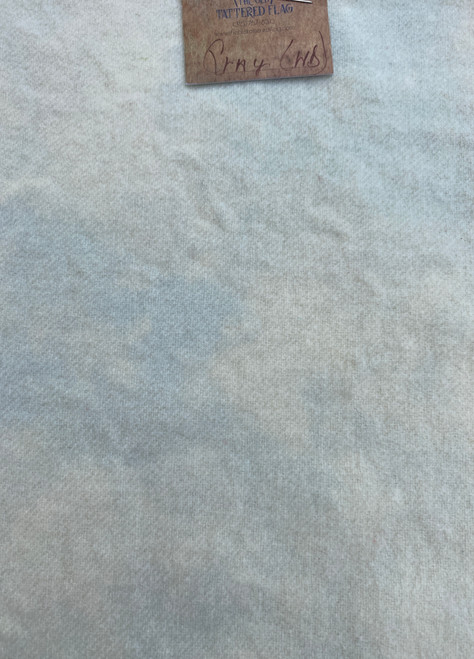 Gray (over white) Hand Dyed Wool Gray (over white) Hand Dyed Wool