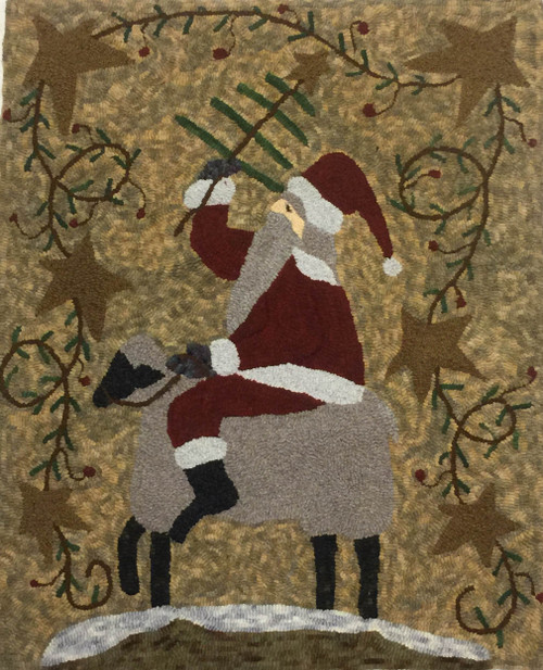 Santa 2016 Rug Hooking Kit