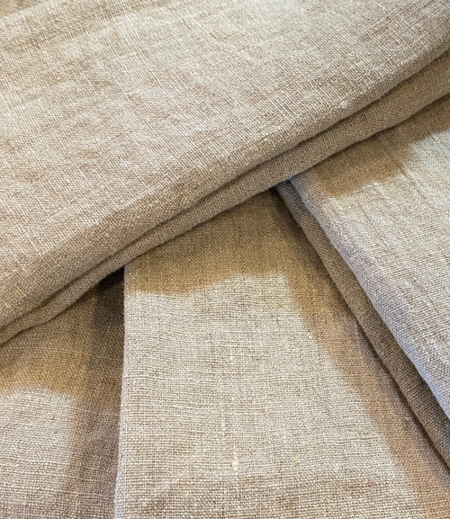 Natural Stitching Linen 1/4 yd. ~ Medium Weight