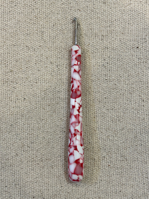 Turned Acrylic Hook ~ Primitive End ~ #15