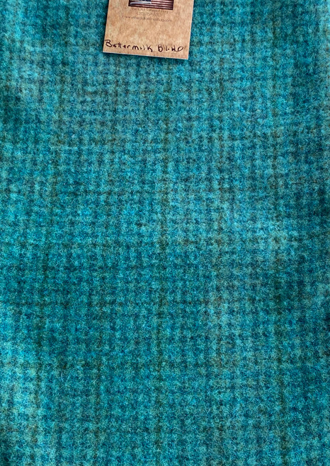 Buttermilk Blue Hand Dyed Wool