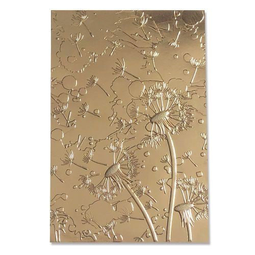 Sizzix Embossing Folder ~ Dandelion