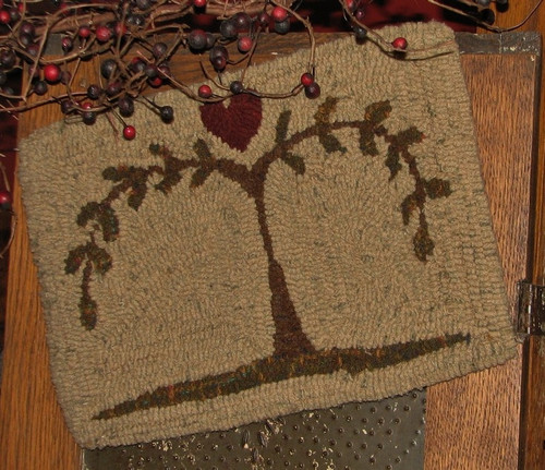 Petite Prims Series: Willow Tree Rug Hooking Pattern