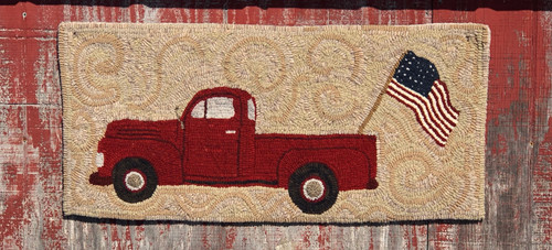 Old Red Rug Hooking Kit