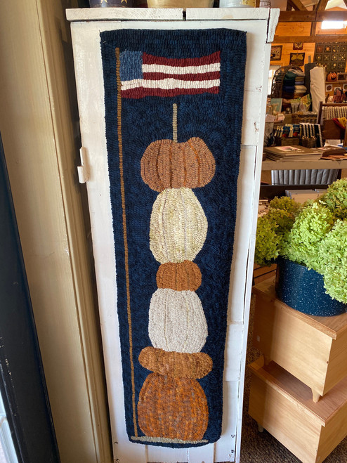 That spot by the Door... Pumpkins Rug Hooking Pattern