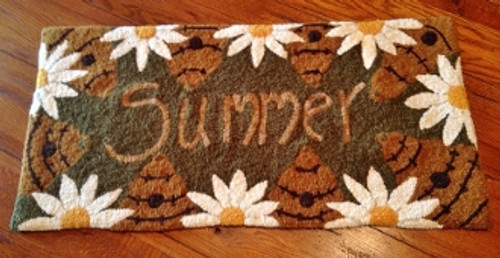 Summer Rug Hooking Pattern or Kit