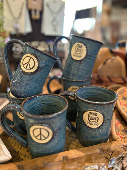 OTF "Peace Sign" Pottery Mug