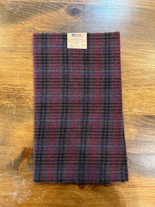 Winter Red Plaid Wool