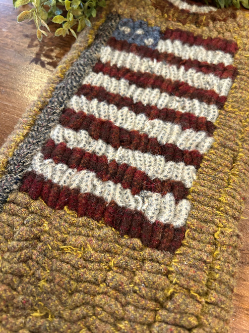 Chunkeez ~ The Flag - Rug Hooking Kit