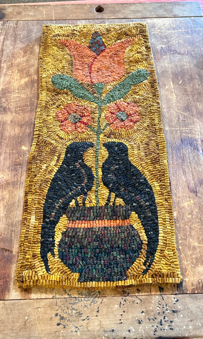 Skinny Series "Crow Perch" Rug Hooking Kit