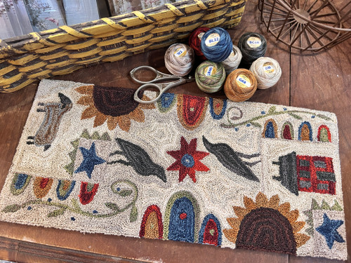 The Sampler Punch Needle Pattern or Kit