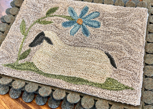 Sleepy Sheep Punch Needle Pattern or Kit