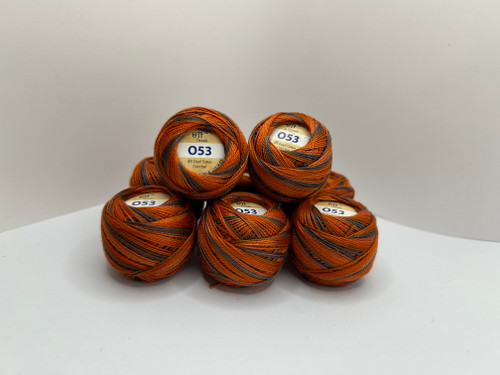O53 Jack O' ~ OTF Threads™️ #8 Pearl Cotton Variegated