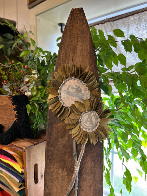 Flour Sack Sunflowers Proddy Rug Hooking Kit