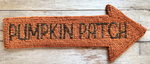 Words Matter Series ~ Pumpkin Patch Rug Hooking Kit
