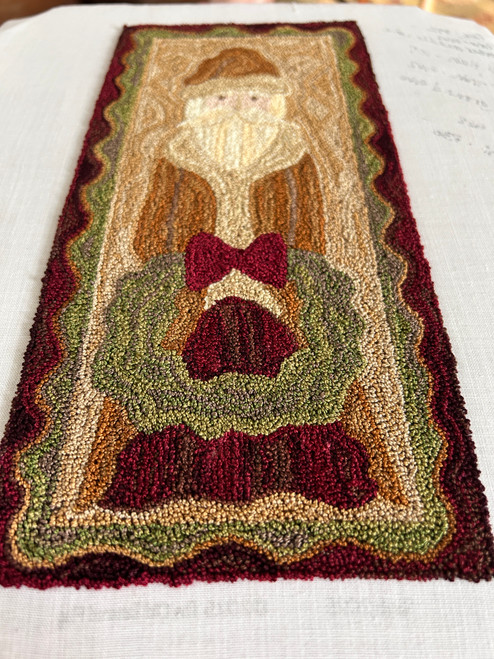 Santa 2025 Punch Needle Pattern or Kit