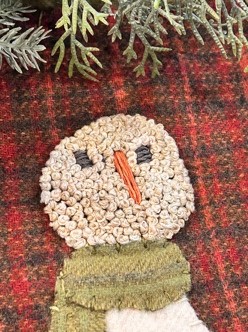 "Snow Lady" Stitchery Kit