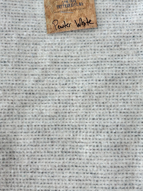 Pewter White Wool