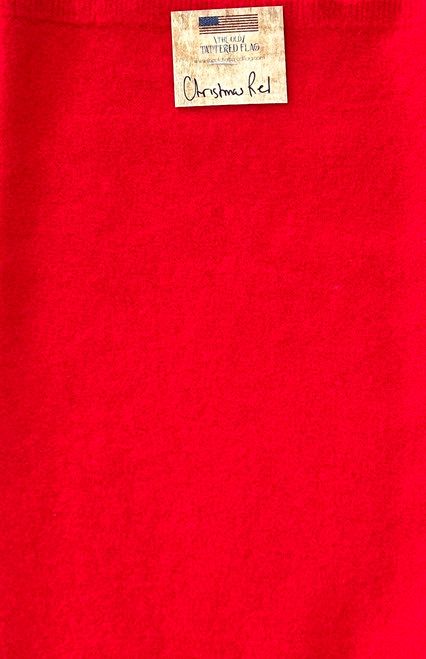 Christmas Red Wool