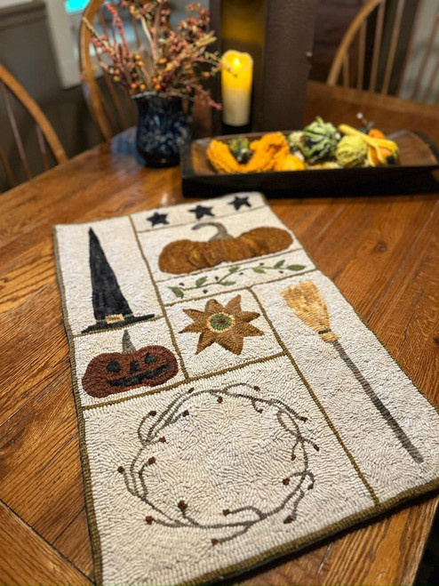 Autumn Celebration Rug Hooking Pattern