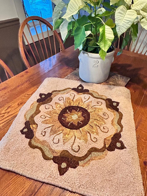 Mandala #4 Rug Hooking Kit