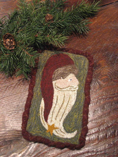 Claus Punch Needle Pattern or Kit