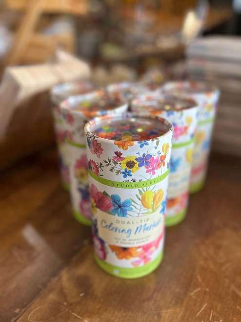 Dual-Tip Coloring Markers