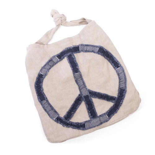 Peace Sign Messenger Bag
