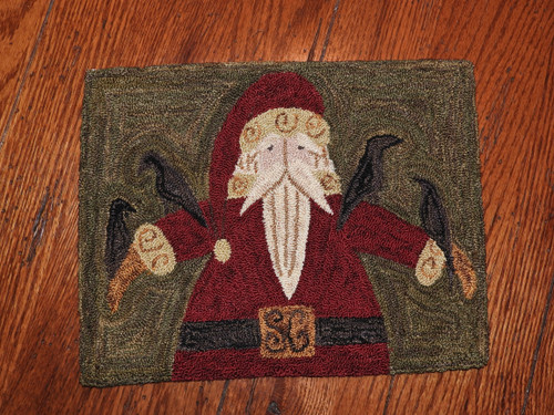 Santa 2015 Punch Needle Pattern or Kit